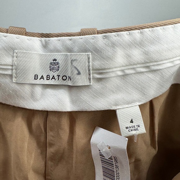 NWT BABATON Agency Pant Gold Camel 4 - Picture 3 of 5